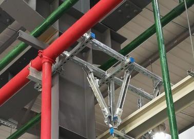 衡水市该抗震支架的整体式支吊架结构协调性好